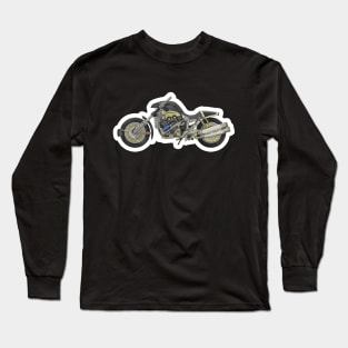 Hardy-Daytona (Cloud Strife's bike) Long Sleeve T-Shirt